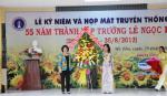 Kỷ niệm 55 năm thành lập Trường THCS Lê Ngọc Hân