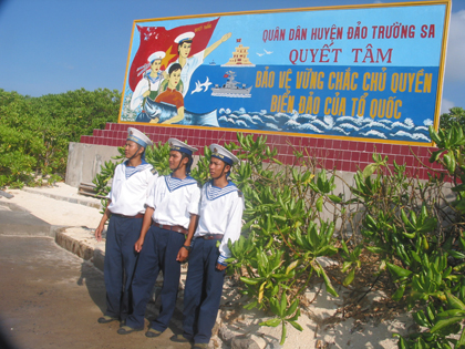 Trường Sa, Hoàng Sa là bộ phận không tách rời của lãnh thổ Việt Nam. Ảnh: Phùng Long