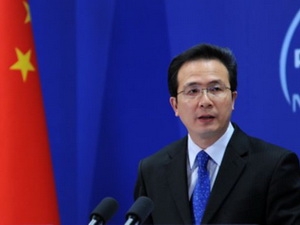 Người phát ngôn Bộ Ngoại giao Trung Quốc Hồng Lỗi. Ảnh: presstv.ir