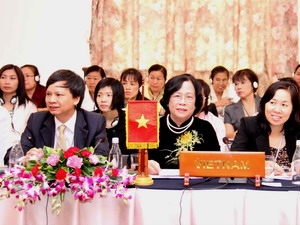 Đoàn đại biểu Việt Nam tại hội nghị. Ảnh: vietnam+
