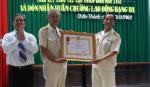 Hội CCB Châu Thành đón nhận Huân chương Lao động hạng Ba