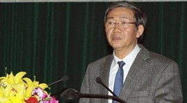 Ông Đinh Thế Huynh, Ủy viên Bộ Chính trị, Bí thư Trung ương Đảng, Trưởng Ban Tuyên giáo Trung ương phát biểu kết luận hội nghị. Ảnh: TTXVN