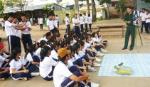 Trường THPT Nguyễn Đình Chiểu làm tốt công tác giáo dục quốc phòng