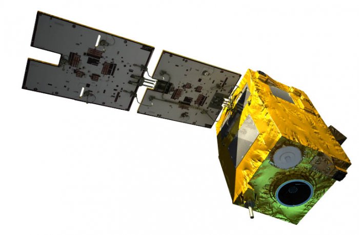 Vệ tinh VNREDSat-1. Ảnh: Viện KHCNVN