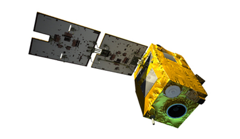Hình ảnh đồ họa của VNREDSat-1.