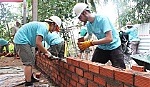 200 tình nguyện viên quốc tế giúp xây nhà cho hộ nghèo