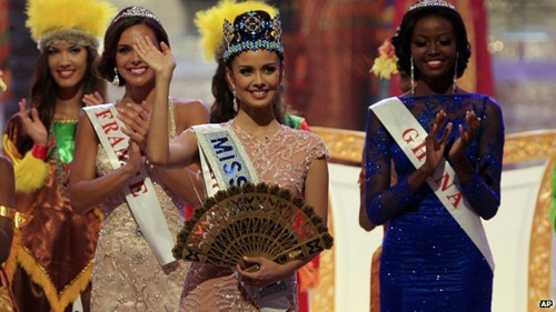 Người đẹp Philippines đăng quang Hoa hậu Thế giới 2013. Ảnh: AP