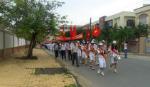Châu Thành: Mít tinh, diễu hành hưởng ứng Ngày Pháp luật 9-11