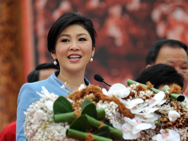 Thủ tướng Thái Lan Yingluck Shinawatra. (Nguồn: THX/TTXVN)