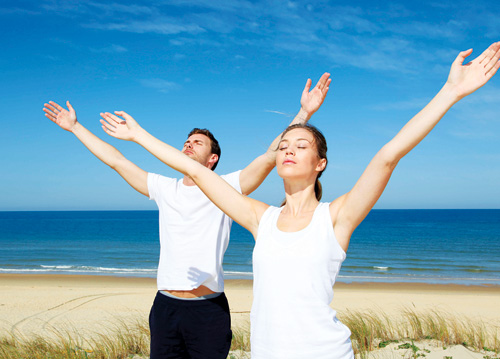 Thường xuyên hít thở khí trời sẽ giúp đầu óc được thư giãn - Ảnh: Shutterstock