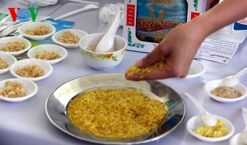 Gạo Vibigaba có thương hiệu, giá trị nâng lên gấp nhiều lần.