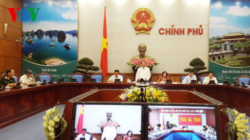Phó Thủ tướng Vũ Văn Ninh tại Hội nghị trực tuyến