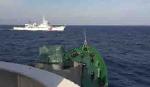 Tàu Kiểm ngư Việt Nam áp sát giàn khoan với cự ly 3,7 hải lý