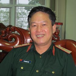 Thiếu tướng Vũ Quang Đạo. Ảnh: Phương Liên
