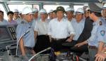 Thủ tướng thị sát tàu Kiểm ngư lớn nhất Việt Nam