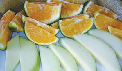 Nhiều loại vitamin có trong trái cây