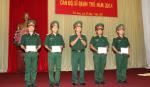 Bộ CHQS tỉnh: Tọa đàm xây dựng đội ngũ cán bộ,sĩ quan trẻ trong LLVT