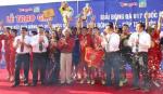 U17 PVF vô địch U17 QG báo Bóng đá - Cúp Thái Sơn Nam 2014