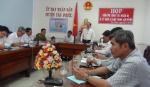 Kiểm tra công tác chuẩn bị kỷ niệm 20 năm thành lập huyện Tân Phước