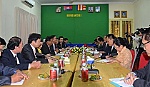 Đoàn Ủy ban Dân tộc Việt Nam thăm và làm việc tại Campuchia