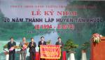 Long trọng tổ chức lễ kỷ niệm 20 năm thành lập huyện Tân Phước