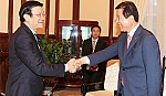 Chủ tịch nước tiếp Chủ tịch Liên đoàn HTX Nông nghiệp quốc gia Hàn Quốc