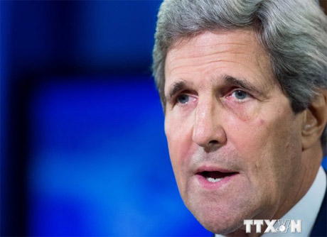 Ngoại trưởng Mỹ John Kerry. Ảnh: AFP/TTXVN