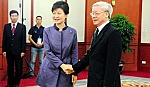 Tổng Bí thư và Đoàn đại biểu cấp cao lên đường thăm Hàn Quốc
