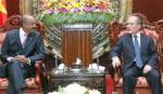 Chủ tịch Quốc hội Nguyễn Sinh Hùng tiếp Phó Tổng Thư ký Liên Hợp Quốc