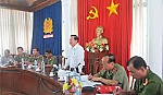 Chủ tịch UBND tỉnh Nguyễn Văn Khang đối thoại với bà Nguyễn Thị Sáu