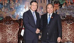 Phó Thủ tướng Nguyễn Xuân Phúc tiếp Chủ tịch Tập đoàn Kumho Asiana