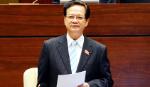 Thủ tướng Nguyễn Tấn Dũng trả lời chất vấn trước Quốc hội