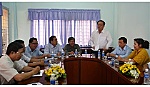 Phó Chủ tịch UBND tỉnh Lê Văn Nghĩa:Thăm và làm việc với các doanh nghiệp