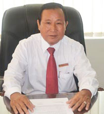 Ông Trần Trọng Hùng, Giám đốc Agribank Chi nhánh Tiền Giang.