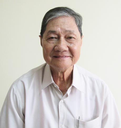 Ông Ngô Đình Sang, Trưởng ban  Liên lạc Cựu tù kháng chiến tỉnh.