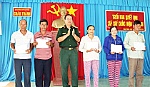 Châu Thành: Trao Quyết định bệnh binh cho 17 quân nhân mắc bệnh tâm thần