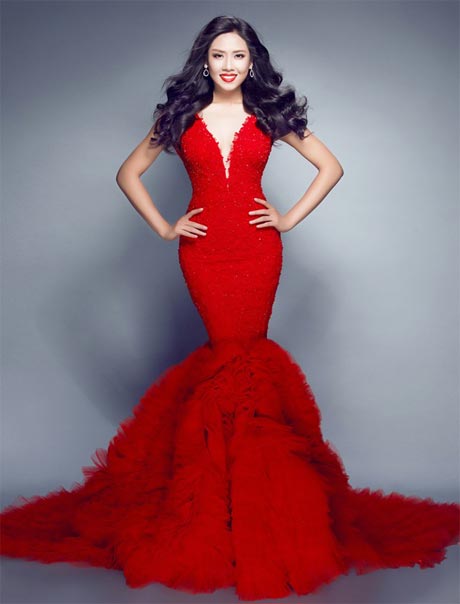 Nguyễn Thị Loan dừng chân ở top 25 Hoa hậu thế giới 2014.
