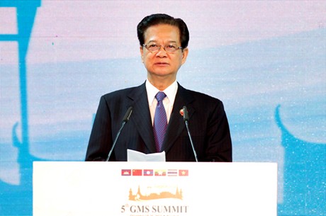  Thủ tướng Nguyễn Tấn Dũng phát biểu tại Hội nghị. Ảnh: VGP/Nhật Bắc