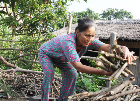  Hộ bà Nguyễn Thị Bé ở huyện Tân Phước bị đưa ra khỏi hộ nghèo chưa đầy một năm thì tái nghèo. 
