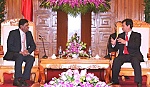Thủ tướng Nguyễn Tấn Dũng tiếp Đại sứ Sri Lanka