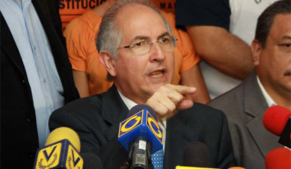 Thị trưởng Caracas Antonio Ledezma. Ảnh: latinorebels.com