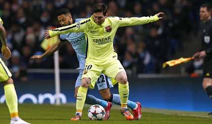 Barca thắng trận Messi đã có trận đấu không thật ấn tượng (Ảnh: AP)