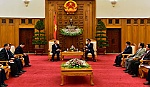 Thủ tướng Nguyễn Tấn Dũng tiếp Bộ trưởng Bộ Kế hoạch Campuchia