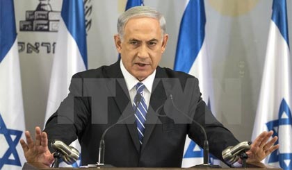 Thủ tướng Israel Benjamin Netanyahu. Ảnh: AFP/TTXVN