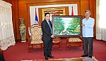 Lãnh đạo tỉnh Tiền Giang thăm Đại sứ quán Việt Nam tại CHDCND Lào