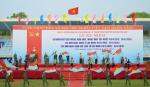 A ceremony to mark the 40th anniversary of the national reunification