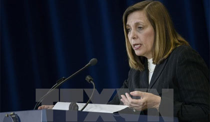 Vụ trưởng Vụ các vấn đề Mỹ thuộc Bộ Ngoại giao Cuba Josefina Vidal. Ảnh: AFP/TTXVN