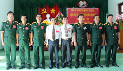 Đại hội Đảng bộ Quân sự huyện Tân Phú Đông nhiệm kỳ 2015-2020