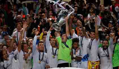 Real Madrid, đội bóng từ giành 10 chức vô địch C1/Champions League không được xếp hạt giống 1. Nguồn: Gety Images
