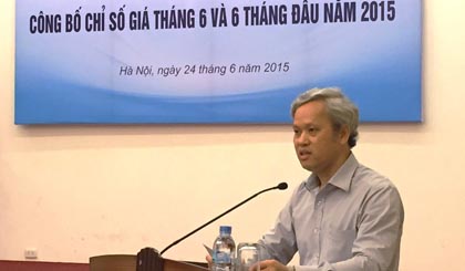 Tổng Cục trưởng Tổng cục Thống kê Nguyễn Bích Lâm. Ảnh: VGP/Huy Thắng